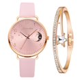 thumbnail image 4 of Sleek Minimalist Fashion With Strap Dial Womens Quartz Watch Gift Watch, 4 of 9