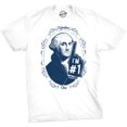 thumbnail image 1 of T-shirt Homme George Washington Numéro 1 Drôle 4 Juillet pour Gars (Blanc) - 4TG, 1 of 1