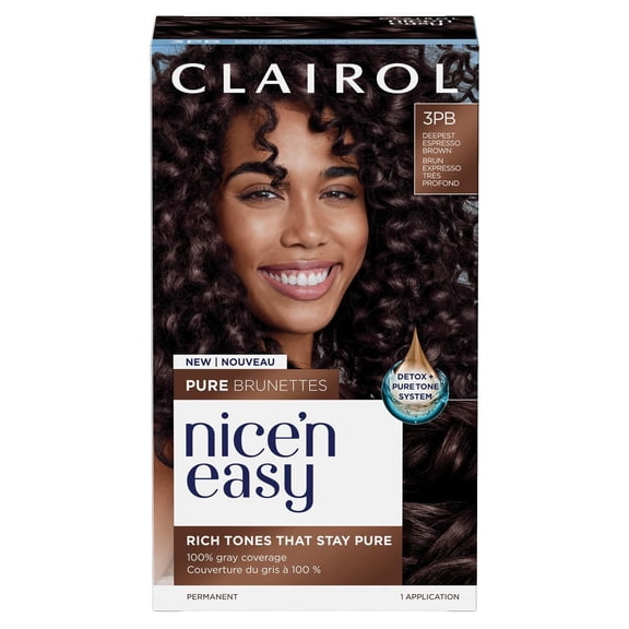 Clairol Nice'N Easy Pure Brunettes Permanent Hair Dye