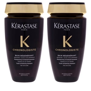 Chronologiste Bain Regenerant Shampoo by Kerastase for Unisex - 8.5 oz Shampoo - Pack of 2