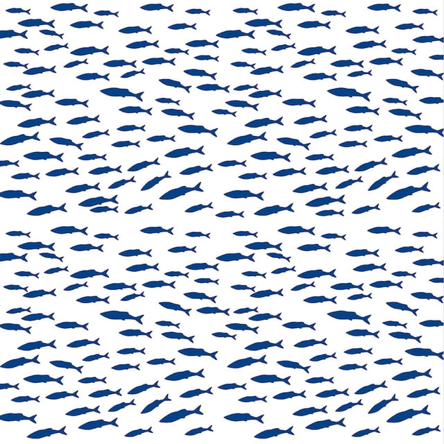 Ensemble de 1 Serviette de Poisson pour Banc de Poisson, Lot de 20
