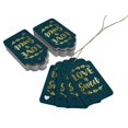 thumbnail image 3 of Inkdotpot 50 Pack Love Is Sweet Wedding Favor Paper Tags Craft Real Gold Foil Hang Tag, 3 of 6