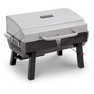 1-Burner Grille à gaz propane portable en acier inoxydable
