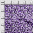 thumbnail image 2 of oneOone Rayon Purple Fabric Abstract Craft Projects Decor Fabric Printed By The Yard 56 Inch Wide, 2 of 4