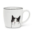 thumbnail image 1 of Set of 1 Peering Cat Mug, 1 of 1
