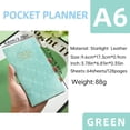 thumbnail image 2 of Tyidzon School Supplies A6 Mini Notebook Organizer Planner Daily Planner Notebook Travel Diary, 2 of 2