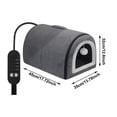 thumbnail image 3 of Oliegs Boxbollen Heated Cat Bed Cat Bed Detachable Semi Enclosed Cat Bed With Arched Roof And Temperature Control Suitable For Small And Medium Sized Cat Breeds Suitable For Winter Home Travel Walking, 3 of 5