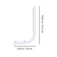 thumbnail image 3 of SHISUYAN 2pcs Projector Screen Hanger Adjustable Extension Wall Mount L Bracket, 3 of 8