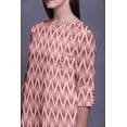 thumbnail image 4 of Bimba Robes Longues Droites pour Femmes Imprimées Manches 3/4 Vêtements Indiens, 4 of 6