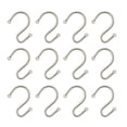 thumbnail image 3 of Mainstays S-Shaped Decorative Shower Curtain Hooks, Assorted Finishes, 3 of 6