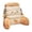 D, variant on Bed Backrest Cushion for Reading and Sitting Up in Bed Ergonomic Lumbar Support Pillow for Sofa and Chair Dorm Room Polyester NAP Comfort
