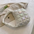 thumbnail image 2 of Women Commute Bag Colorful Quilted Designer Lady Handbags Fashion Hobo Hand Bags, 2 of 9