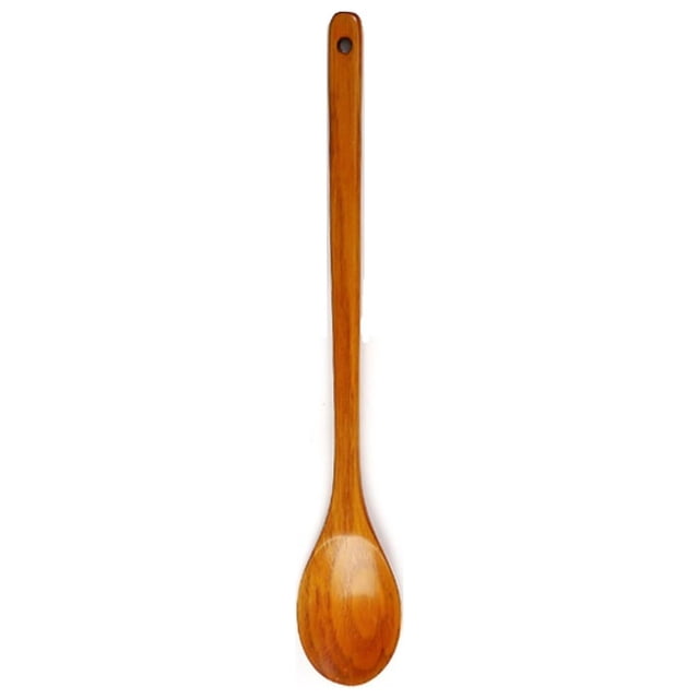 Bovemsi Dinnerware 16.5 Inch Giant Wood Spoon Long Handled Wooden Spoon For Cooking And Stirring Kitchen Utensil