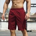 thumbnail image 4 of Shorts de Course pour Hommes Shorts pour Hommes Été Shorts Décontractés pour Hommes Shorts de Basketball pour Hommes Shorts pour Hommes Taille Extensible Shorts de Plage pour Hommes (Rouge,m), 4 of 6