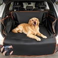 thumbnail image 1 of Cloth Pet Car Mat 1Pcs 70.87x41" Waterproof Pet Car Seat Cover Mat with Scratch-Resistant Fabric and Side Flaps for Rear Seat Protection JASKFLY, 1 of 6