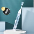 thumbnail image 1 of Sale Today Clearance! Portable Orthodontic Toothbrush Teeth Toothpaste Toothbrush 2 In 1 Folding Travel Soft Bristle Toothbrush Toothbrush Organizer Toothpaste Toothbrush, 1 of 6