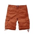thumbnail image 2 of Matchstick Shorts Cargo à Poches Multiples Coupe Décontractée pour Hommes, 2 of 6