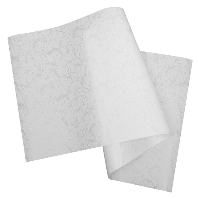 Miangastore Decorative Lampshade Material White 2 Rolls 11.8X19.7X0.1In