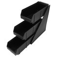 thumbnail image 4 of Coffee Sleeve Dispenser, Easy To Assemble Coffee Sleeve Storage Holder Large Capacity  For Ladle For Straw For Home For Coffee Shop 2 Compartments,3 Compartmens,4 Compartments, 4 of 8