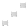 thumbnail image 1 of serony 120 Pieces/Set Bobbins Thread Card Embroidery DIY Crafting Organizer Holder -stitch Board Accessory Professional White 4x3.7x0.2cm 3Set, 1 of 6