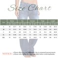 thumbnail image 3 of CHCNHAC Women's 2025 Jeans High Waisted Stretchy Straight Leg Jeans Fashion Ripped Distressed Loose Fit Denim Pants Retro Y2k Trousers, 3 of 8