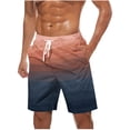 thumbnail image 2 of Weiqiqre Mens Athletic Shorts Swim Trunks Quick Dry Swim Shorts Bathing Suits with Pockets, 2 of 5