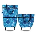 thumbnail image 2 of Air Vacuum Bag Accelerateh 2 In 1 Foldable Shopping Cart Trolley With Wheels Portable Green Storage Solution For Travel And Home, 2 of 6