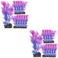 thumbnail image 1 of CUITING 20 Pcs Ornament Plant Faux Plants Turtle Tank Aquatic Anti-real, 1 of 6