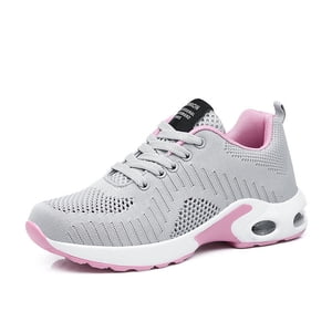 Tamizeot 1 Paire Femmes Chaussures de Running Sneakers Sports tricotés Sneakers Outdoor Breathable Walking Outdoors BreathABLE Walking Gym Shoes US Taille
