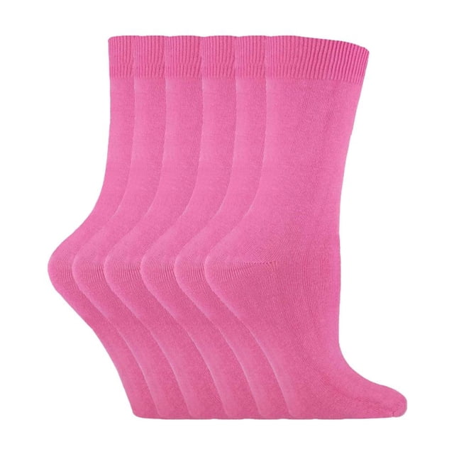 Sock Snob - 6 Paires de Chaussettes Cheville pour Femmes, Couleur Unie, Riche en Coton
