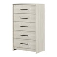 thumbnail image 2 of South Shore Londen 5-Drawer Chest for Adult, in Winter Oak, 2 of 12