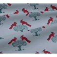 thumbnail image 5 of oneOone Viscose Jersey Fabric Bird & Tree Block Fabric Prints By Yard 60 Inch Wide, 5 of 5