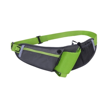 Lksixu Ceinture de Course avec Bouteille d'Eau Sac de Sport Sac de Taille pour Hommes et Femmes Ceinture de Sport avec Fermeture Éclair pour Course Randonnée Escalade Bacs de Rangement Organisateurs et Rangement