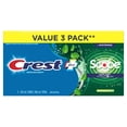 thumbnail image 3 of Crest Complete Invincible Dentifrice, Menthe Longue Durée, Paquet Économique de 3 x 120 ml, 3 of 12