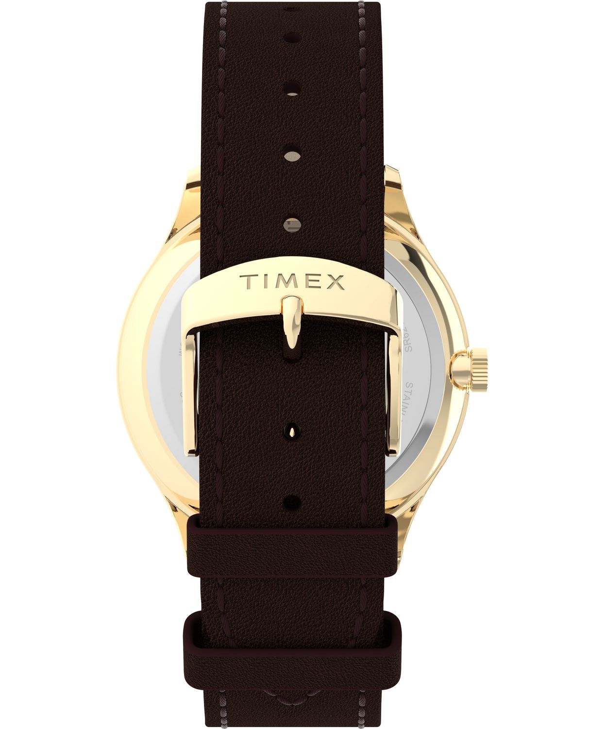 TIMEX® Modern Easy Reader® 40mm Leather Strap Watch