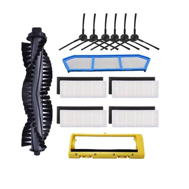 Compatible With NR15 / Danhui NR15 Robot Vacuum Cleaner Main Brush Side Brush Hepa Filter Mop Cloth Rag Replacement Spare Parts