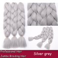 thumbnail image 2 of Ombre Jumbo Braiding Hair Extensions High Temperature Synthetic Twist Hair Multiple Colored Hair, 2 of 5