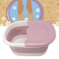 thumbnail image 4 of Foot Washing Basin, Foot Bath Tub Relief Pressure Plastic Portable  For Household Pink,Blue, 4 of 8