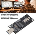 thumbnail image 3 of Ethernet  Adapter, NGFF M.2 KeyB to USB3.0 4G 5G WWAN Module with SIM Slot, Support for , WinCE, Linux, OS X, 3 of 7