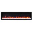 thumbnail image 1 of Commercial Series  Kennedy II  Smart Electric Fireplace, 60IN, Grey Frame, 1 of 6