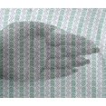 thumbnail image 4 of oneOone Viscose Chiffon Fabric Dotted Chevron & Leaves Block Printed Fabric 1 Yard 42 Inch Wide, 4 of 4