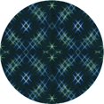 thumbnail image 1 of Ahgly Tapis d'Intérieur Lavable en Machine Carré Noir Nuit, 3 Pieds Carré, 1 of 7