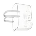 thumbnail image 2 of Clear Hand Basket Comfortable Handle Ventilation Holes Easy Access Versatile Fruit Storage Basket for Camping White, 2 of 6