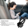 thumbnail image 4 of Children Wired Stereo Headset Headphone with Microphone Foldable Headset Portable for Smartphone Tablet, 4 of 7