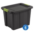 thumbnail image 1 of Sterilite Boîte Robuste 68L- Gris- 6 PK, 1 of 8
