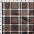 thumbnail image 3 of oneOone Tissu en Coton Flex à Carreaux Tartan 40 Pouces de Large, 3 of 4