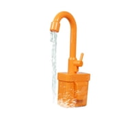 Water-saving Faucet Accessories For Kids Play Sink With Running Play Sink Toy Plastic Toy Faucet Play Kitchen Sink yellow