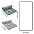 thumbnail image 2 of Binwennn Heating Pad For Back Shoulder Neck/Knee Leg And 6 Fast Heating Settings Auto Off Machine Washable Moist Dry Heat Options Extra Large Gritty Blanket Sofa Light Blanket Full Size Blanket Living, 2 of 7