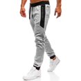 thumbnail image 1 of Men‘S Casual Solid Jogging Elastic Mid Waisted Sports Pants With Pockets Streetwear, 1 of 4