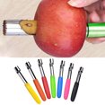 thumbnail image 1 of Apple Stainless Steel Pear Fruit Pepper Core Seed Remover Kitchen Tool Gadget, 1 of 7